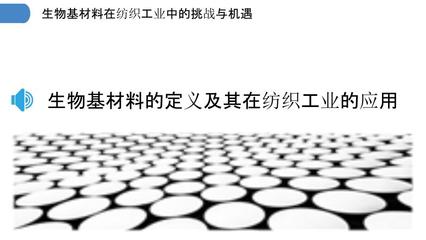 生物基材料在纺织工业中的挑战与机遇 深度剖析与洞察